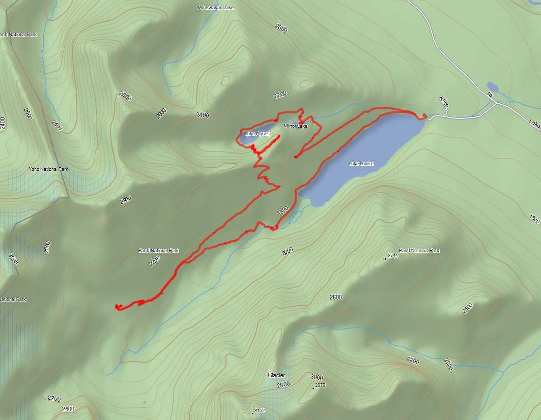 Hiking Map